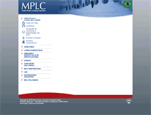 Tablet Screenshot of mplcbrasil.com.br